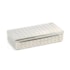Estojo Inox Perfurado Millenium 26x12x6cm - Fava Estojo Inox Perfurado Millenium 26x12x6cm - Fava