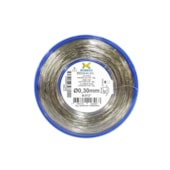 Fio CrNi para Amarrilho em Rolo 50g Redondo - Ø0,30mm (.012") - 5501212 - Morelli Fio CrNi para Amarrilho em Rolo 50g Redondo - Ø0,30mm (.012") - 5501212 - Morelli