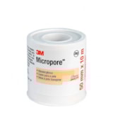 Fita Hipoalergênica Micropore Bege 50mm x 10m - 3M Solventum Fita Hipoalergênica Micropore Bege 50mm x 10m - 3M Solventum