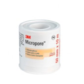 Fita Hipoalergênica Micropore Bege 50mm x 10m - 3M Solventum