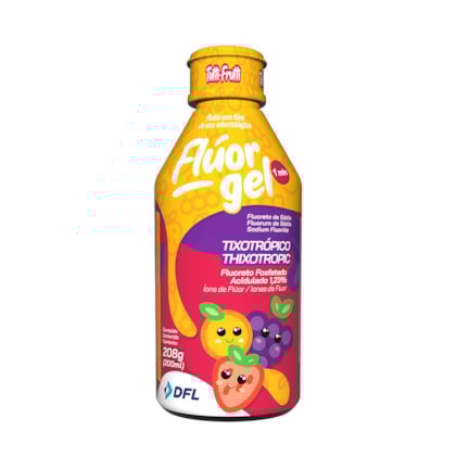 Flúor em Gel Tutti Frutti - DFL Flúor em Gel Tutti Frutti - DFL