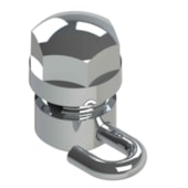Gurin Gancho Direito Slot Retangular Aberto - 3505012 - Morelli Gurin Gancho Direito Slot Retangular Aberto - 3505012 - Morelli