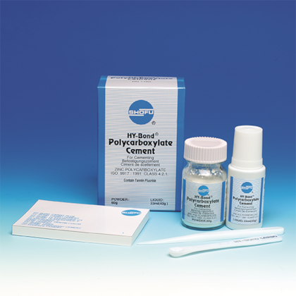 Ionômero de Vidro para Cimentação Hy-Bond Carbo Cement 1-1 Set - Shofu Ionômero de Vidro para Cimentação Hy-Bond Carbo Cement 1-1 Set - Shofu