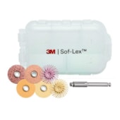 Kit de Acabamento e Polimento Sof-Lex com 42 discos e Mandril + Organizador - 3M Solventum