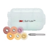 Kit de Acabamento e Polimento Sof-Lex com 42 discos e Mandril + Organizador - 3M Solventum Kit de Acabamento e Polimento Sof-Lex com 42 discos e Mandril + Organizador - 3M Solventum