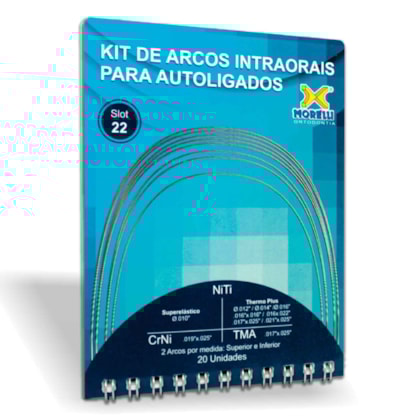 Kit de Arcos Intraorais para Autoligado - 5014901 - Morelli Kit de Arcos Intraorais para Autoligado - 5014901 - Morelli