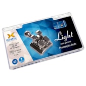 Kit de Bráquetes 01 caso Roth Light .022" - Can. 13° Ang. - Gancho Can./Prés - 1010979 - Morelli