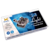 Kit de Bráquetes 01 caso Roth Light .022" - Can. 9° Ang. - Gancho Can. - 1010963 - Morelli