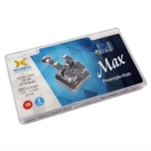 Kit de Bráquetes 01 caso Roth Max .018" - Can. 13° Ang. - Gancho Can./Prés - 1015904 - Morelli