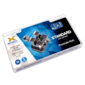 Kit de Bráquetes 01 caso Roth Standard .022" - Can. 9° Ang. - Gancho Can./Prés - 1010971 - Morelli Kit de Bráquetes 01 caso Roth Standard .022" - Can. 9° Ang. - Gancho Can./Prés - 1010971 - Morelli