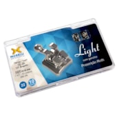 Kit de Bráquetes 10 casos Roth Light .022" - Can. Sup.13° Ang. - Gancho Can./Prés - 1010996 - Morelli Kit de Bráquetes 10 casos Roth Light .022" - Can. Sup.13° Ang. - Gancho Can./Prés - 1010996 - Morelli