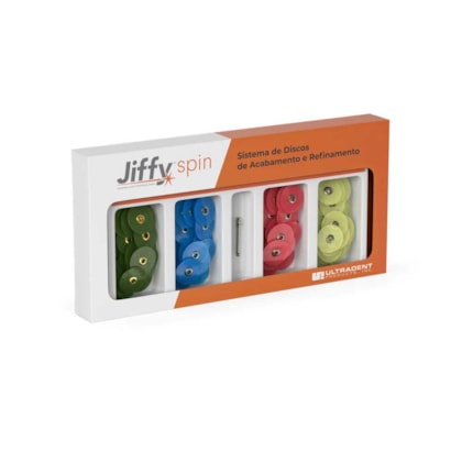 Kit de Discos de Acabamento e Refinamento Jiffy Spin - Ultradent Kit de Discos de Acabamento e Refinamento Jiffy Spin - Ultradent