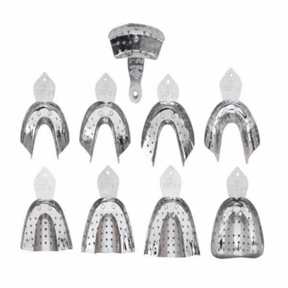 Kit Moldeira Aluminio Dentado Mac C\9