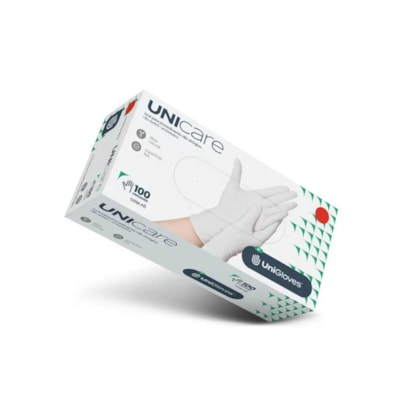 Luva de Procedimento de Latex com Pó Unicare - Unigloves Luva de Procedimento de Latex com Pó Unicare - Unigloves