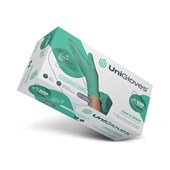 Luva de Procedimento de Latex sem Pó E-Lano Verde - Unigloves