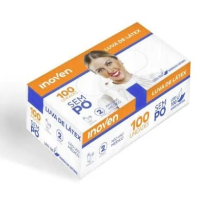 Luva de Procedimento de Latex Sem Pó - Inoven Luva de Procedimento de Latex Sem Pó - Inoven
