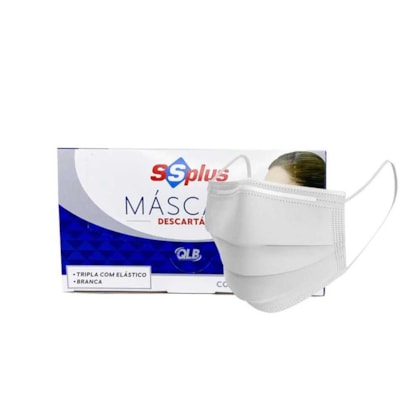 Mascara C\Elast.Tripla Branca ssplus CX.C\50