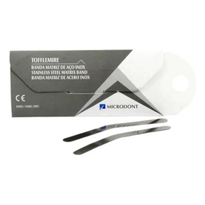 Matriz Tofflemire 1 Microdont Pacote com 12 Unidades