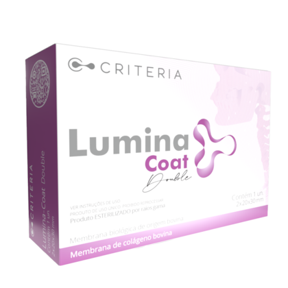 Membrana Biológica Bovina Lumina-Coat Double Time - Critéria