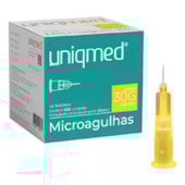 Microagulha Ultra-Fina Estéril com 10un - Uniqmed Microagulha Ultra-Fina Estéril com 10un - Uniqmed