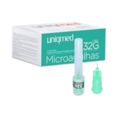 Microagulha Ultra-Fina Estéril com 10un - Uniqmed Microagulha Ultra-Fina Estéril com 10un - Uniqmed