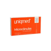 Microcânula 22G (0.70mm) com Agulha Auxiliar - Uniqmed