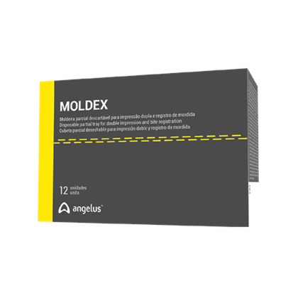 Moldeira Dupla Descartável Parcial Adulto Moldex - Angelus