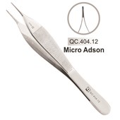 Pinça Micro Adson com Serrilha 12cm - Quinelato