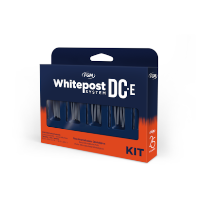 Pino de Fibra de Vidro Whitepost DCE com 25 pinos - FGM Pino de Fibra de Vidro Whitepost DCE com 25 pinos - FGM