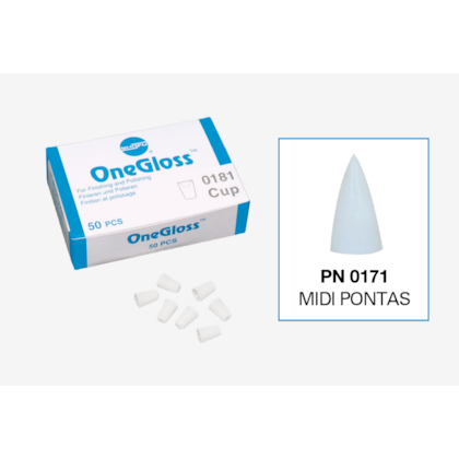 Ponta de Polimento One Gloss - Shofu Ponta de Polimento One Gloss - Shofu