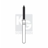 Ponta Diamantada Cilíndrica Topo Cônico FG (Broca) - KG Sorensen Ponta Diamantada Cilíndrica Topo Cônico FG (Broca) - KG Sorensen