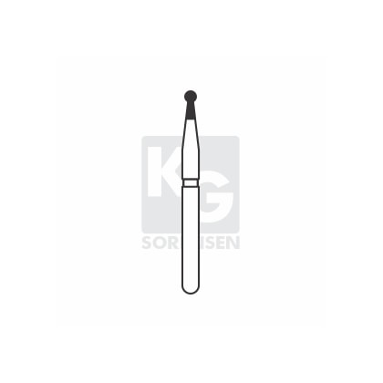 Ponta Diamantada Esférica com Colar FG (Broca) - KG Sorensen Ponta Diamantada Esférica com Colar FG (Broca) - KG Sorensen
