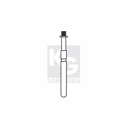 Ponta Diamantada Topo Plano com Stop FG (Broca) - KG Sorensen