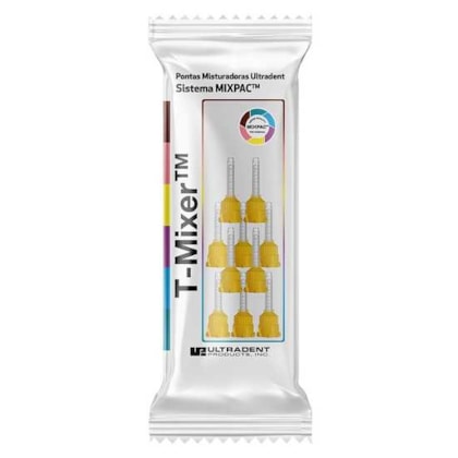 Ponta Misturadora Fluidos Amarela - Ultradent Ponta Misturadora Fluidos Amarela - Ultradent