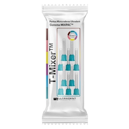 Ponta Misturadora Regular Turquesa - Ultradent Ponta Misturadora Regular Turquesa - Ultradent