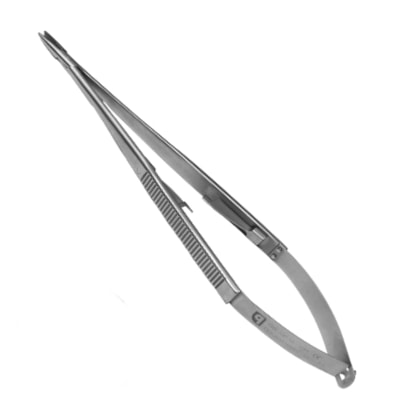 Porta Agulha Castroviejo com widea 18cm - Quinelato Porta Agulha Castroviejo com widea 18cm - Quinelato