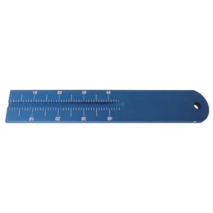 Régua Endodôntica Milimetrada Azul - Golgran Régua Endodôntica Milimetrada Azul - Golgran