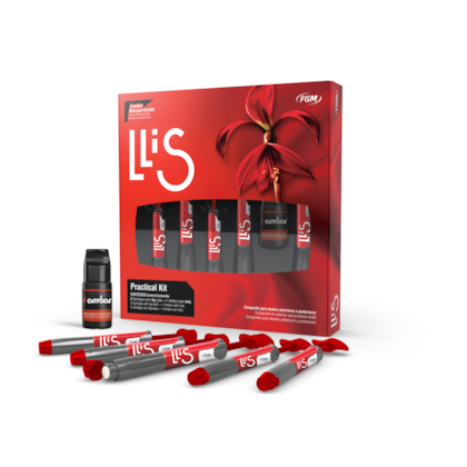 Resina Nanohíbrida Llis Practical Kit - FGM Resina Nanohíbrida Llis Practical Kit - FGM