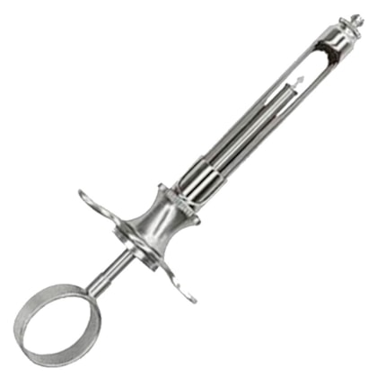 Seringa Carpule para Aspiração com Carga Lateral - Fava Seringa Carpule para Aspiração com Carga Lateral - Fava