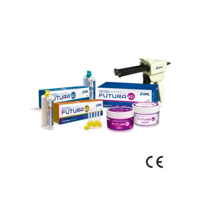 Silicone de Adição Futura AD Kit com Dispensador - DFL Silicone de Adição Futura AD Kit com Dispensador - DFL