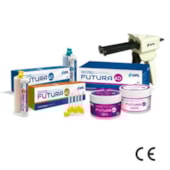 Silicone de Adição Futura AD Kit com Dispensador - DFL Silicone de Adição Futura AD Kit com Dispensador - DFL