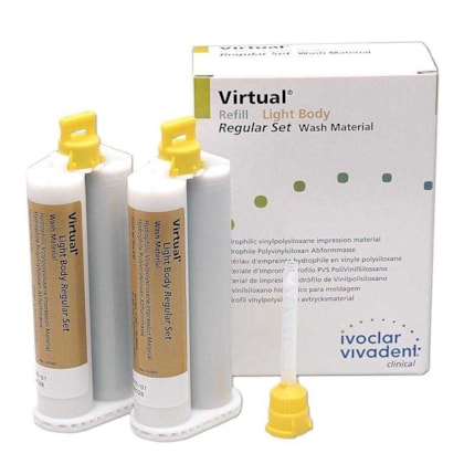 Silicone de Adição Virtual Light Body Regular - Ivoclar Silicone de Adição Virtual Light Body Regular - Ivoclar