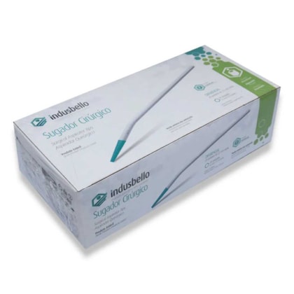 Sugador Cirúrgico Descartável Estéril 40 unidades - Indusbello Sugador Cirúrgico Descartável Estéril 40 unidades - Indusbello