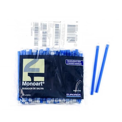 Sugador Descartável Monoart com 40 unidades - Euronda Sugador Descartável Monoart com 40 unidades - Euronda