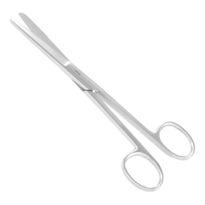 Tesoura Cirúrg. Romba-Romba Reta 15cm - Fava Tesoura Cirúrg. Romba-Romba Reta 15cm - Fava