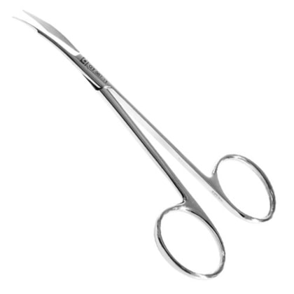 Tesoura Goldmann Fox Curva 11,5cm - Quinelato Tesoura Goldmann Fox Curva 11,5cm - Quinelato