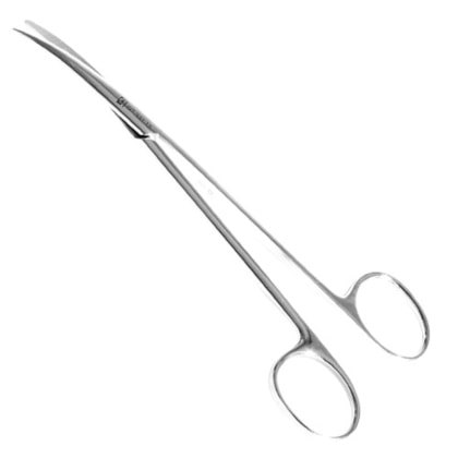 Tesoura Metzenbaum Delicada Curva 15cm - Quinelato Tesoura Metzenbaum Delicada Curva 15cm - Quinelato