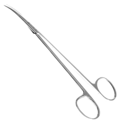 Tesoura Metzenbaum Delicada Curva 18cm - Quinelato