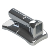 Tubo Simples Edgewise .022" para Cola - Morelli