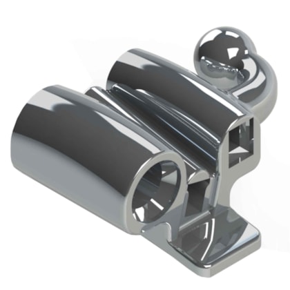 Tubo Triplo M.B.T. Conversível .022" Ø.045" para Solda com gancho - Morelli Tubo Triplo M.B.T. Conversível .022" Ø.045" para Solda com gancho - Morelli